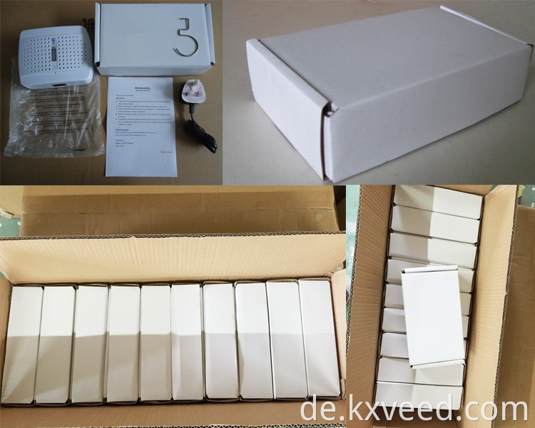 Tankless Wireless wiederaufladbares Schrankkabinett Mini niedriger Entfeuchtergarderobe kleiner Trockenmittelentfeuchter